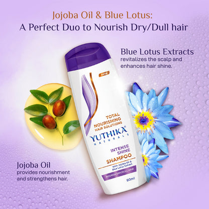 Yuthika Intense Shine Shampoo For Women & Men - Distacart