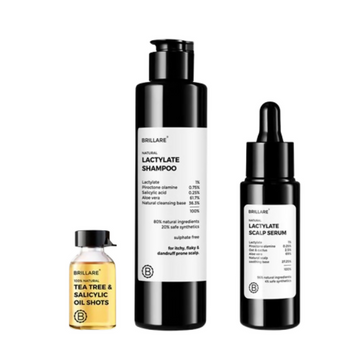 Brillare Complete Dandruff Control Kit (Natural) - Dista