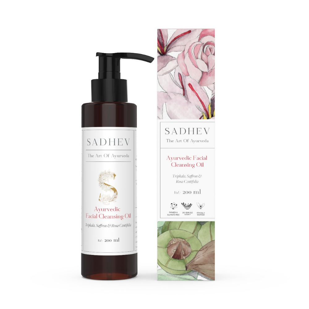 Sadhev Ayurvedic Facial Cleansing Oil - Distacart