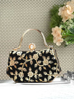Thumbnail for Joban Fashion Bridal Hand Clutch For Women & Young Girls - Black