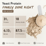Thumbnail for Happy Cultures 31g Unflavoured Yeast Protein Isolate - Dista