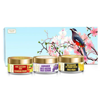 Vaadi Herbals Glamorous Glow Skin Care Herbal Gift Set - Distacart