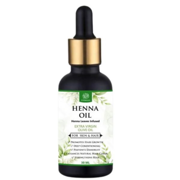 Al Masnoon Henna Oil Henna Leaves Infused In Olive Oil - Distacart