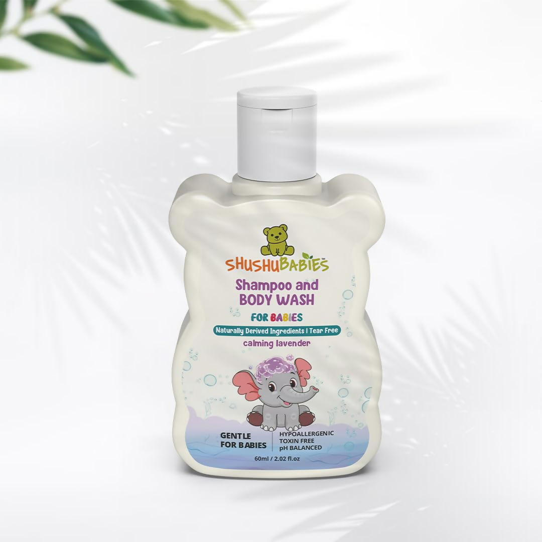ShuShu Babies Calming Lavender Shampoo & Body Wash (under 0-3 Years Baby) - Distacart