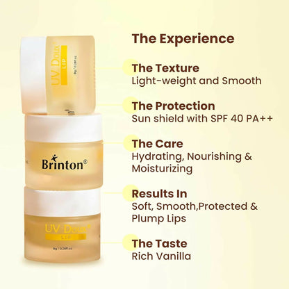 Brinton Uv Doux Lip Lightening Balm - Dista