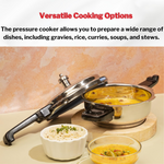 Thumbnail for Vinod Stainless Steel Pressure Cooker Outer Lid