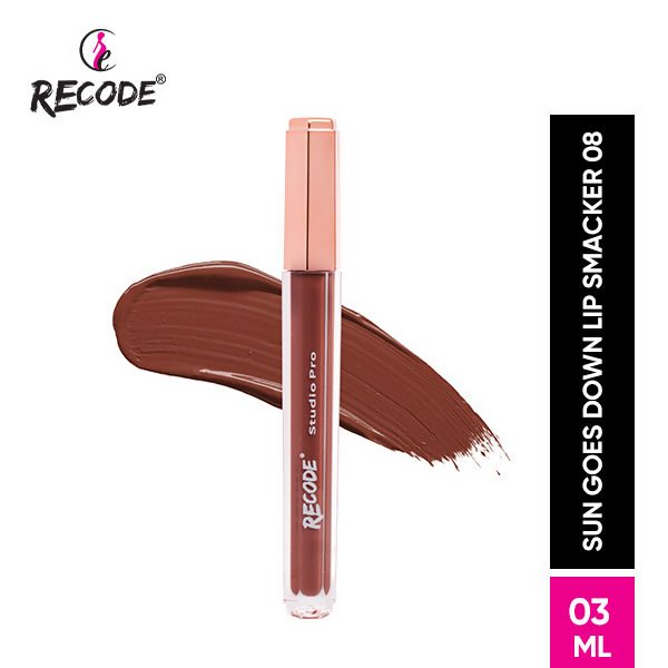 Recode Lip Smacker Liquid Lipstick - 08 Sun Goes Down - Distacart