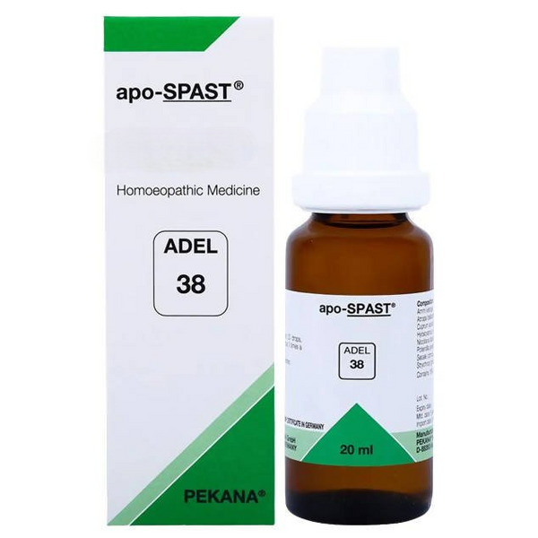 Adel Homeopathy 38 Apo-Spast Drops - Distacart