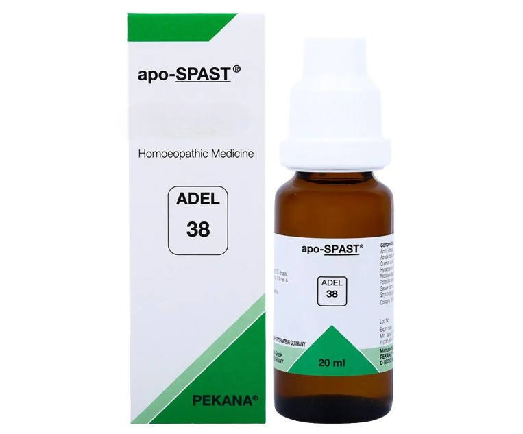 Adel Homeopathy 38 Apo-Spast Drops - Distacart