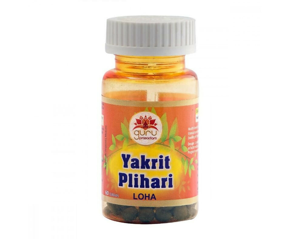 Guru Prasadam Yakrit Plihari Loha Tablets - Distacart