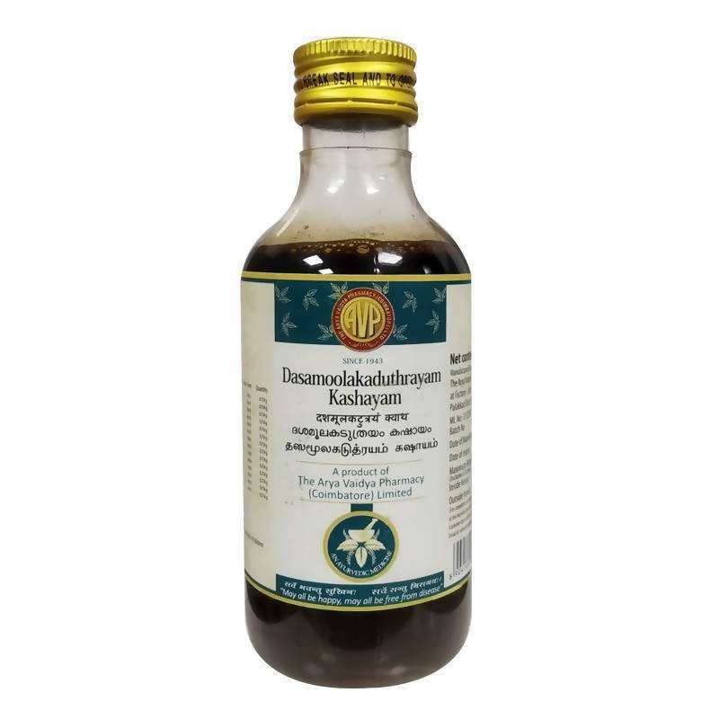 AVP Ayurveda Dasamoolakatuthrayam Kashayam 200 ml - Distacart