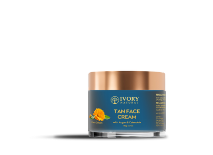 Ivory Natural Tan Face Cream For Sun Tan Protection - Distacart