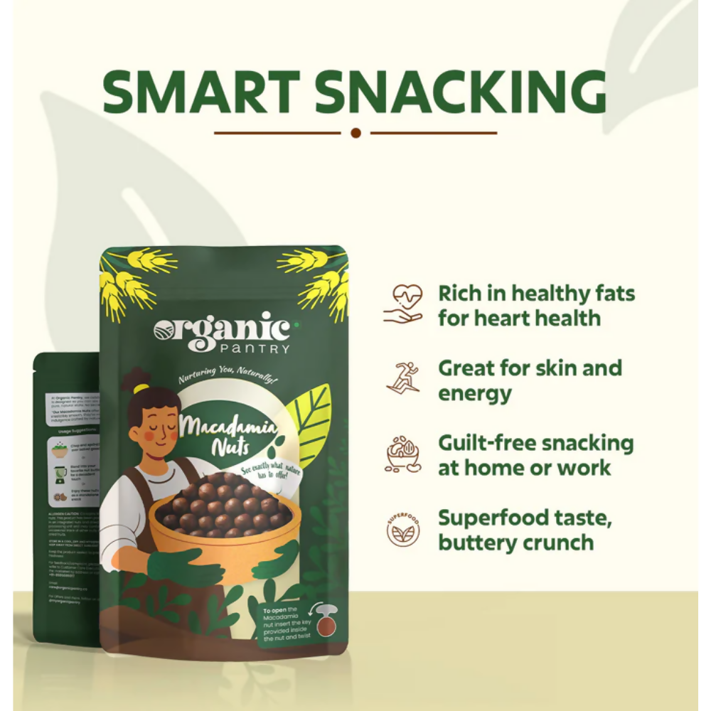 Organic Pantry Macadamia Nuts - Distacart