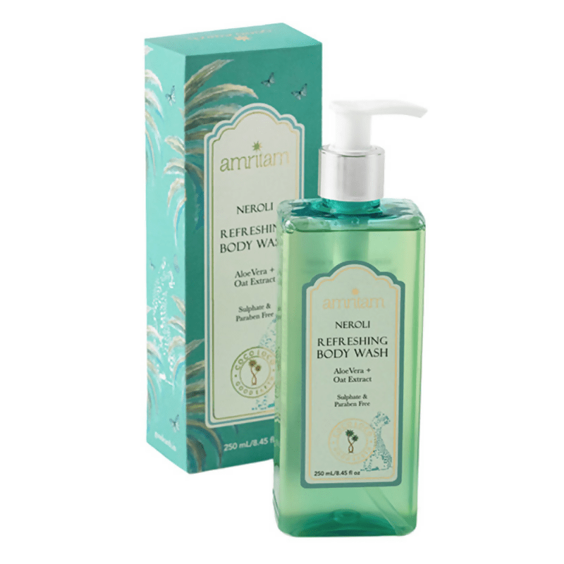 Amritam by Good Earth Neroli Refreshing Body Wash - Distacart