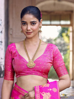 Thumbnail for Shree Shyam Fashion Cream Soft Silk Saree - Distacart