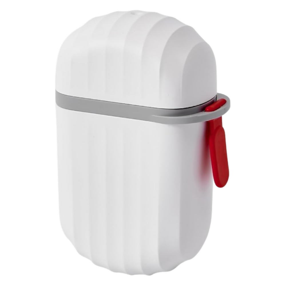 Bronson Professional White Soap Box for Travel Bathroom Soap Case - Dista