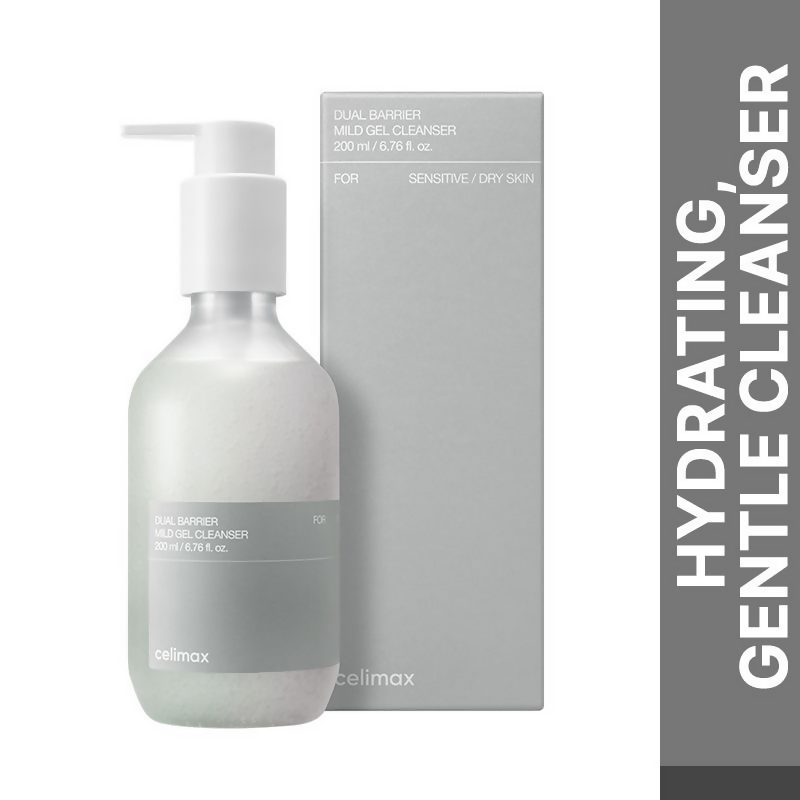 Celimax Dual Barrier Gel Cleanser - Korean Skin Care - Distacart