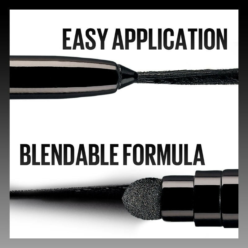 Maybelline New York Tattoostudio Smokey Eye Kohl Gel Pencil Eyeliner - Smokey Black - Distacart