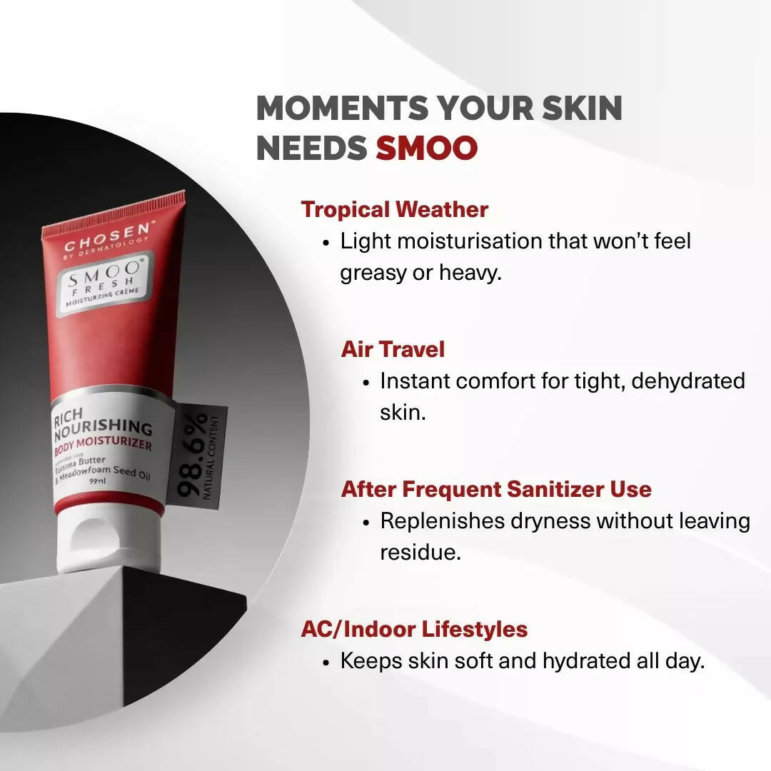 Chosen Smoo Moisturizing Crème Fresh For Body - Distacart