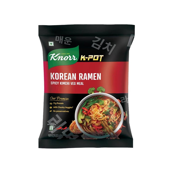 Knorr Korean Ramen Spicy Kimchi Instant Noodles - Distacart