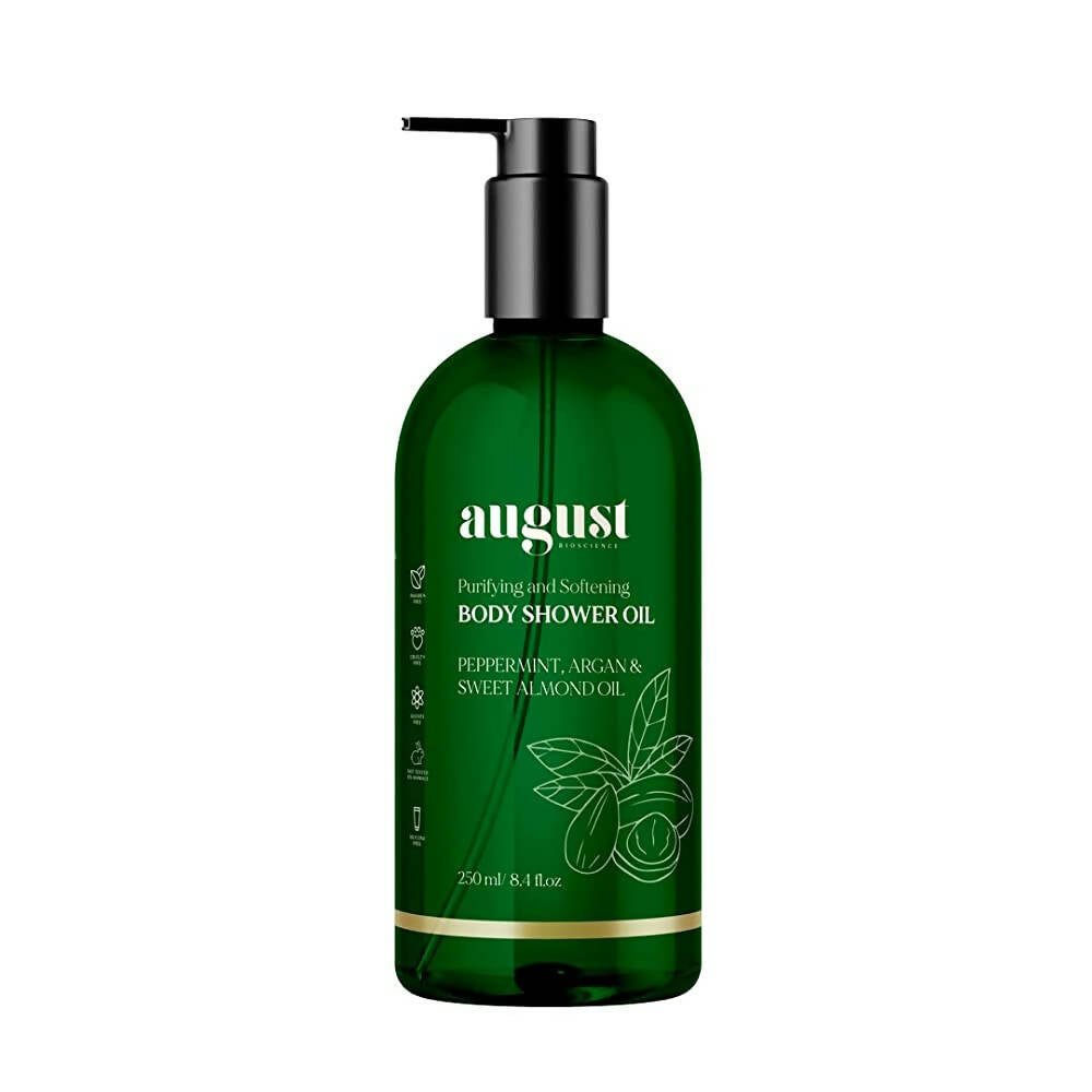 August Bioscience Purifying & Softening Body Shower Oil - Distacart