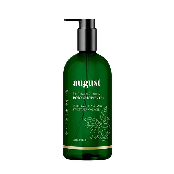 August Bioscience Purifying & Softening Body Shower Oil - Distacart