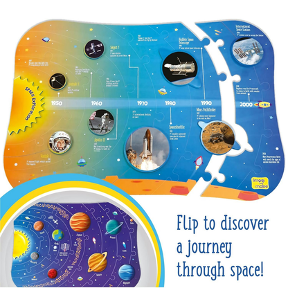 Imagimake Mapology Solar System Puzzle - Learning Aid And Educational Toy - For Kids Age 4 And Above (Solar System) - Distacart