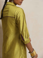 Thumbnail for trueBrowns Green Shirt Kurta Set - Distacart
