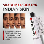 Thumbnail for Chosen Tintense Bisque Shade Tinted Sunscreen SPF 40+ Pa++++ 8-Hour Water Resistance, No White Cast - Dista