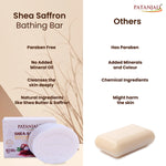 Thumbnail for Patanjali Shea- Saffron Cream Bathing Bar 125g (B3 G1)
