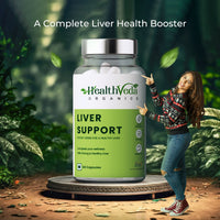 Thumbnail for Health Veda Organics Plant Based Liver Support Capsules - Distacart