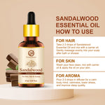 Thumbnail for Nuerma Science Sandalwood Essential Oil For Skin & Hair