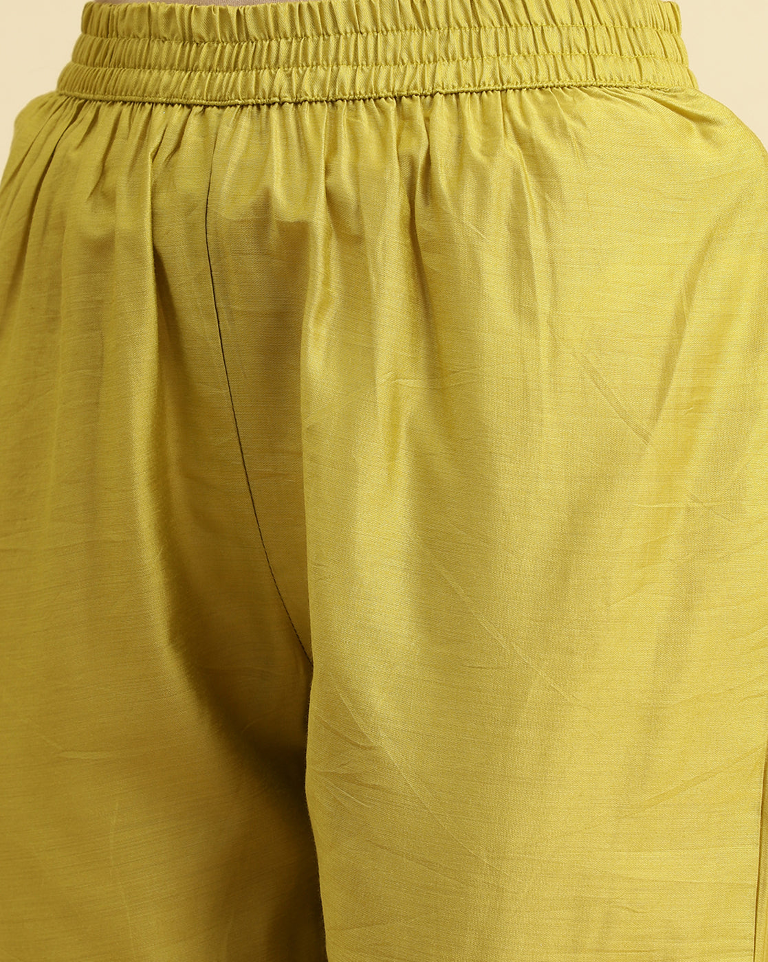 Varanga Ikat Printed A-Line Mirror Embroidered Kurta Paired With Straight Trouser And Dupatta - Distacart