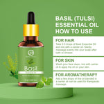 Thumbnail for Nuerma Science Basil Essential Oil For Skin & Hair