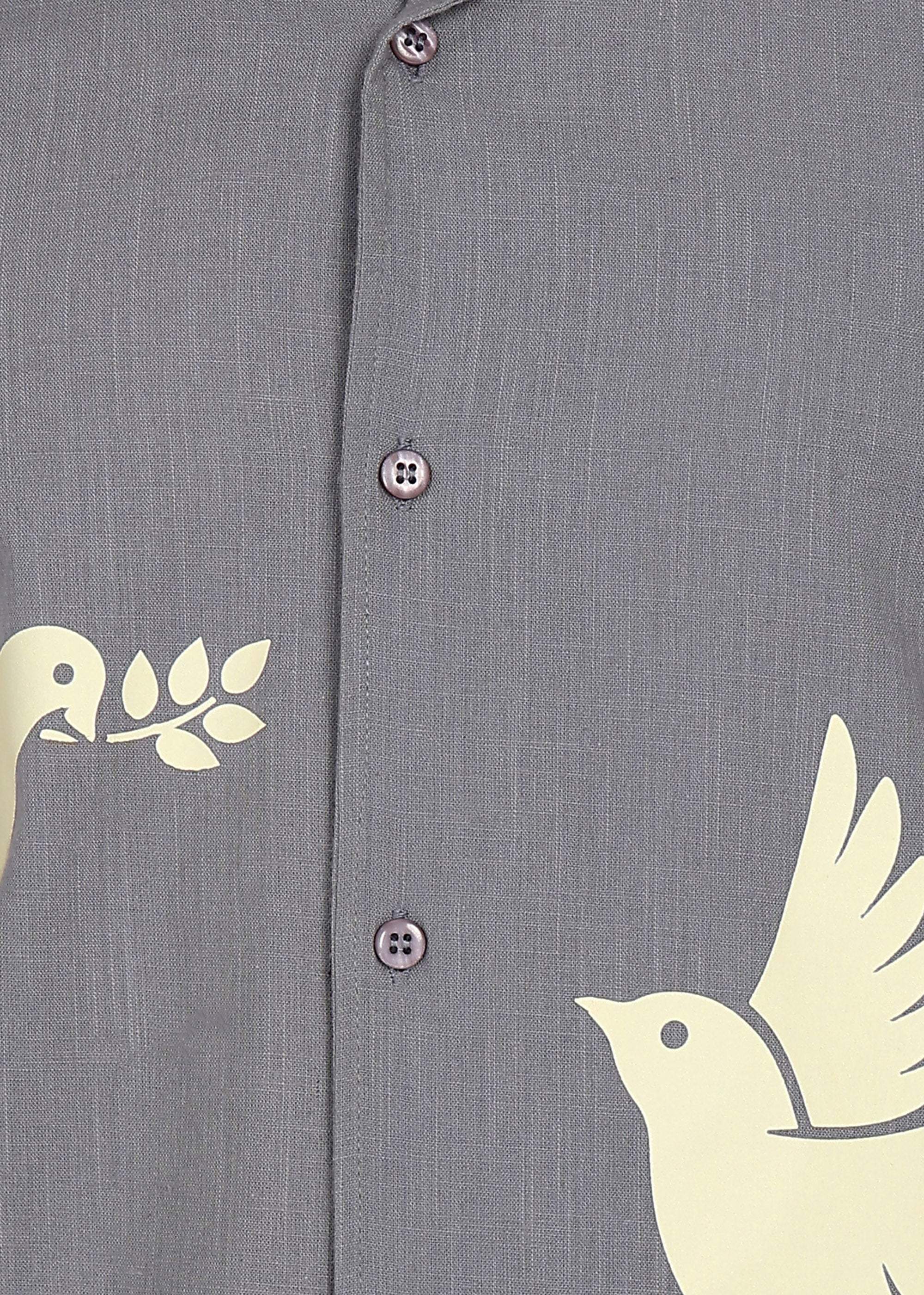 Fabmade Slate Dove Linen Co-Ord Set - Distacart