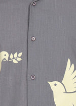 Thumbnail for Fabmade Slate Dove Linen Co-Ord Set - Distacart