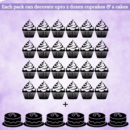 confect sprinkles for cakes cupcakes decoration usp 1purple