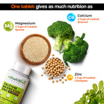 Thumbnail for Health Veda Organics Calcium Magnesium & Zinc Vitamin D3 & B12 Tablets - Distacart