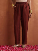 Thumbnail for trueBrowns Cola Print Straight Kurta Set