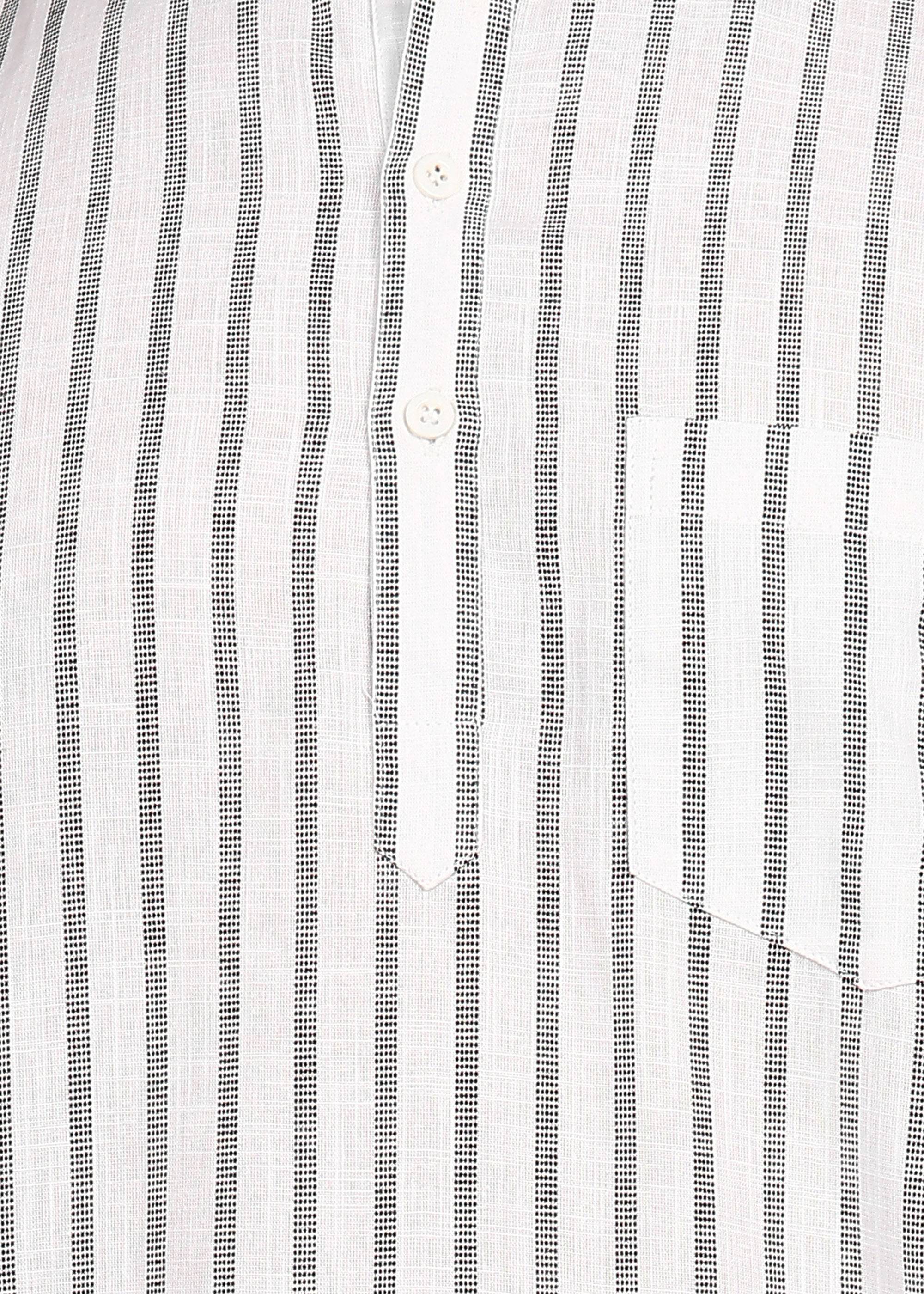 Fabmade Drift Pinstripe Linen Co-Ord Set - Distacart