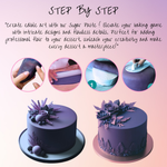 Thumbnail for confect electric purple sugarpaste br b 250 gms b