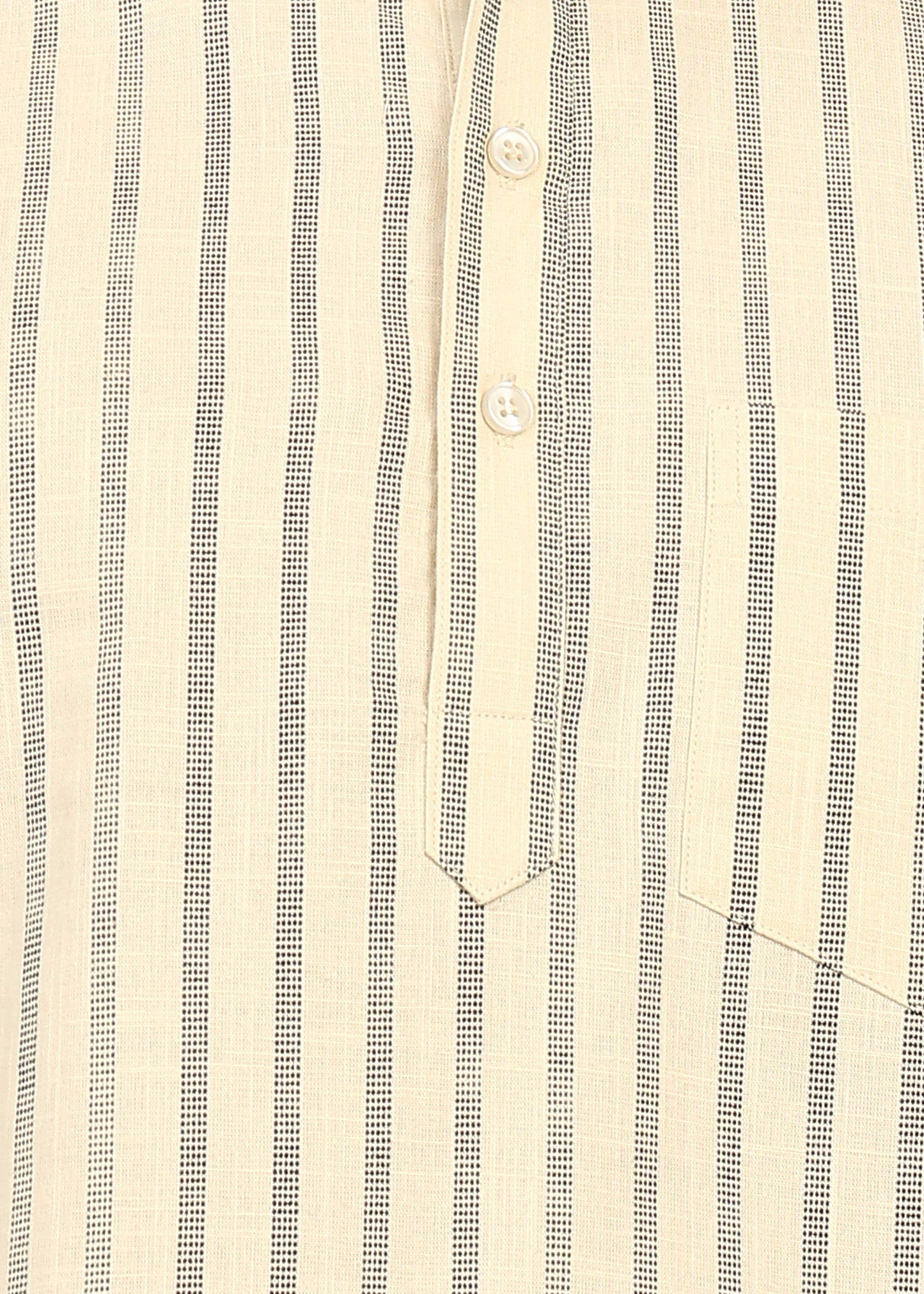 Fabmade Sandline Stripe Linen Kurta - Distacart