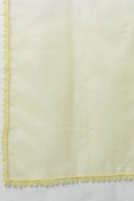 Thumbnail for Ahika Yellow Poly Silk Straight Kurta Pant With Dupatta - Distacart