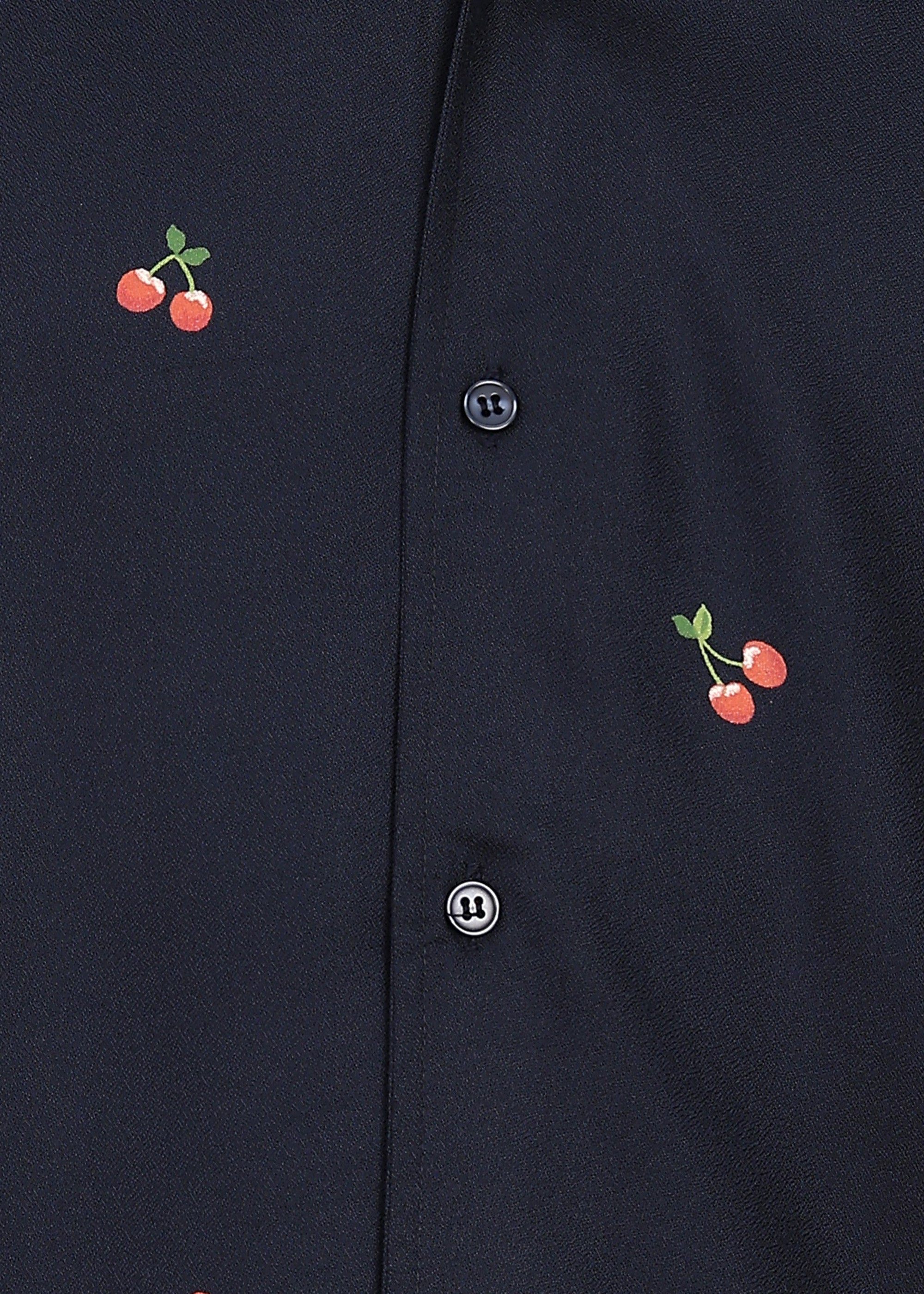 Fabmade Midnight Cherry Printed Co-Ord Set - Distacart