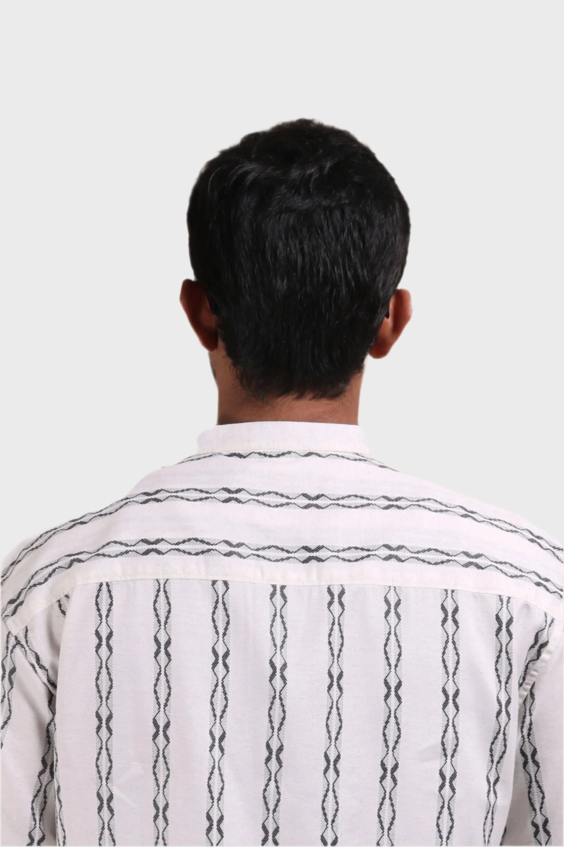 Xkind White Stripes Regular Fit Shirt - Distacart