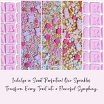 Thumbnail for confect girls baby shower sprinkles edible sprinkles mix heart teddy baby feed bottle baby feet sprinkles pack of 5 baby shower 24