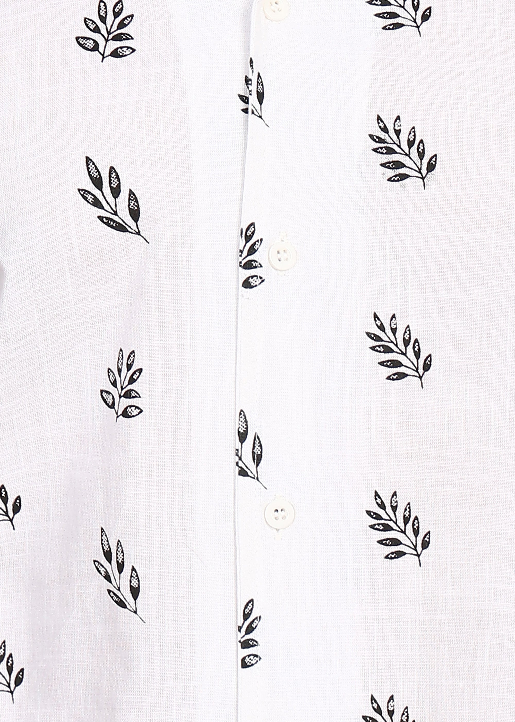 Fabmade Leaf Whisper Linen Co-Ord Set - Distacart