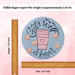 Thumbnail for confect get well soon toppers for cakes cupcakes cake decorations supplies 100 gms ct 07