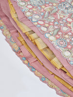 Thumbnail for House of Panchhi Green Chiffon Position Print With Sequins Embroidery Lehenga Choli & Dupatta - Distacart