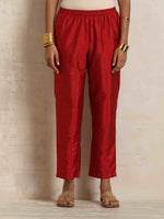 Thumbnail for trueBrowns Gold Tissue Kurta Co-ord Set